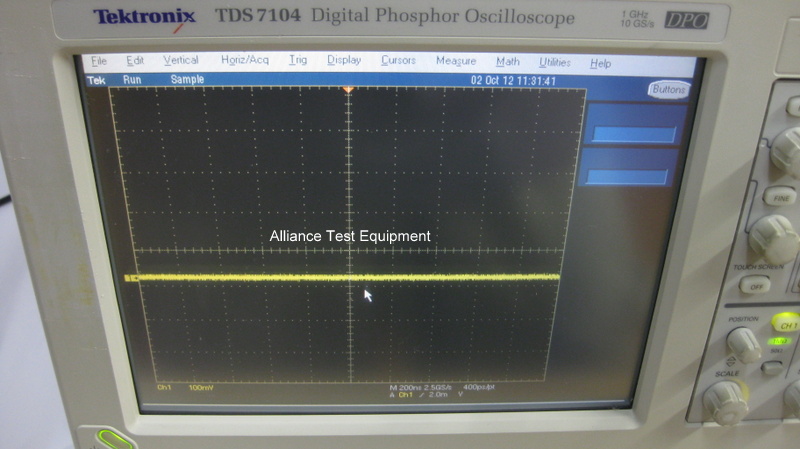 Tektronix TDS7104 - Oscilloscope 1GHz 4Ch 10GSa/s | Alliance Test